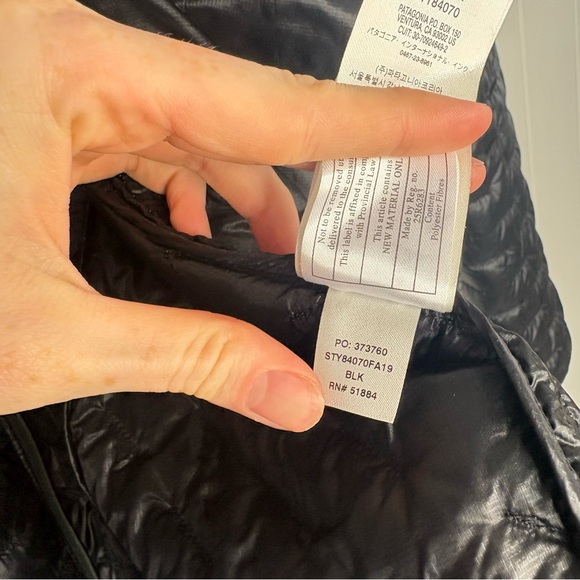 Patagonia Women’s M Micro Puff Jacket Insulated Nylon Quilted Lightweight - Picture 9 of 9